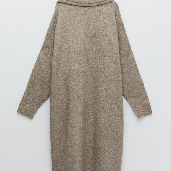Zara Oversized Sweater Coat Size M - Picture 6 of 12